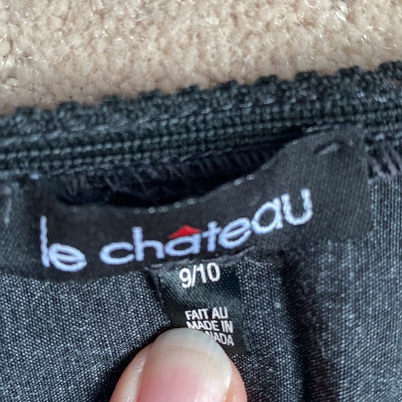 Le Chateau grey stretch pencil skirt 9/10 - Picture 3 of 3